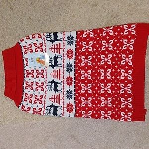Kool tail size LG dog sweater